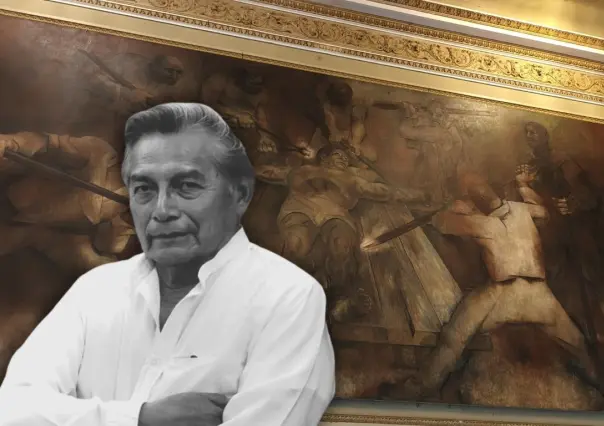 ¿Quién es Fernando Castro Pacheco y por qué sus murales adornan el Palacio de Gobierno?