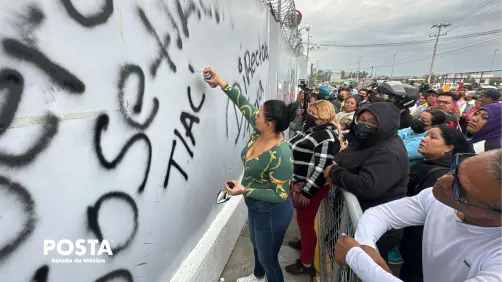 VIDEO | Familiares bloquean la Chalco-Tláhuac tras presunto motín en penal