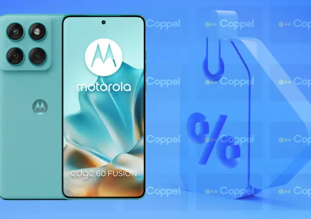 Coppel tiene este Motorola Edge 60 Fusion con mil 500 pesos de descuento