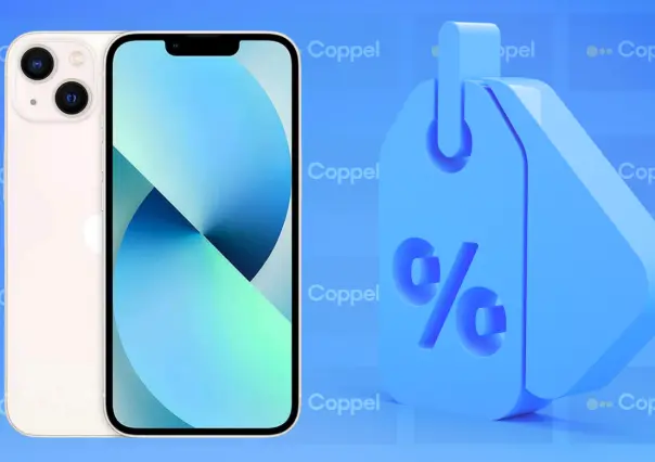 Coppel tiene este iPhone 13 de 128 GB Starlight con 29% de descuento