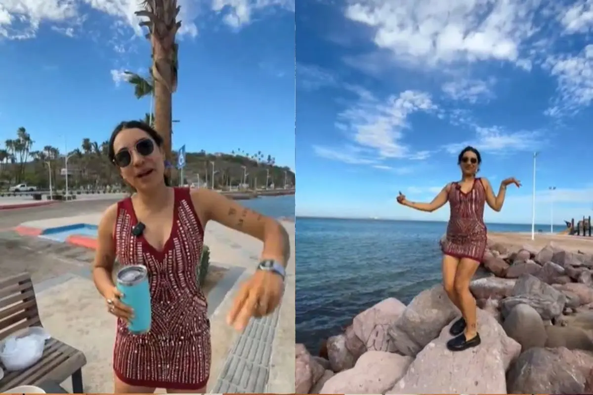 La cantante compartió en redes sociales su llegada a la ciudad. Foto: Facebook / Flor Amargo