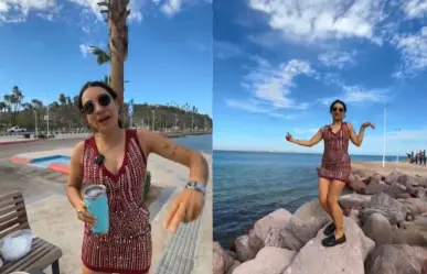 Flor Amargo hace parada en La Paz durante su recorrido a Tecate