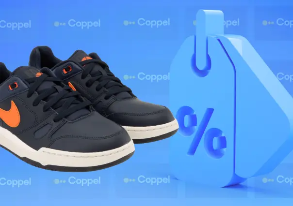 Coppel tiene estos Tenis Nike Full Force Low con 40% de descuento