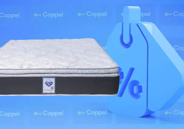 Coppel tiene este colchón matrimonial Spring Air Gran Atenas con 40% de descuento