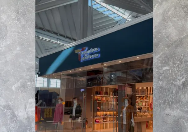 Tamaulipas en los ojos del Mundo: inauguran de forma permanente cartelería en el AIFA