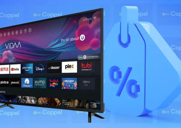 Coppel tiene esta Pantalla Smart TV 50 Pulgadas EVL con mil pesos de descuento