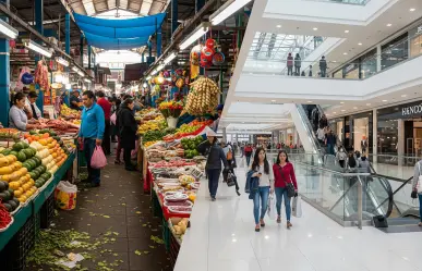 Mercados tradicionales vs centros comerciales en CDMX: ¿Qué está desapareciendo?