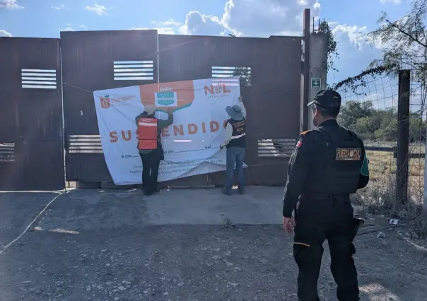 División Ambiental suspende chatarrera en Escobedo