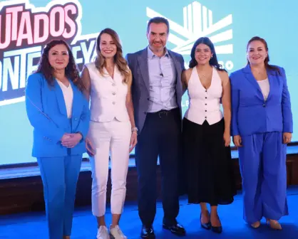 Myrna Grimaldo y Cecilia Robledo rinden su primer informe legislativo en Monterrey