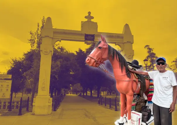 Fotos con sombrero, zarape y caballo: vuelve la tradición a la Alameda de Monterrey
