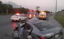 Muere mujer y acompañante resulta lesionado tras accidente en Guadalupe Muere mujer y acompañante resulta lesionado tras accidente en Guadalupe