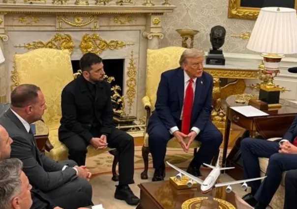 Donald Trump, Volodímir Zelenski  y líderes europeos se reúnen por guerra en Ucrania | EN VIVO