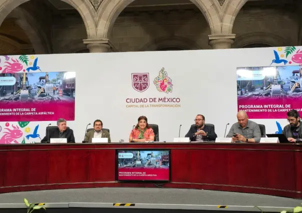 Clara Brugada promete tapar baches en menos de 48 horas en CDMX; este será el horario de atención