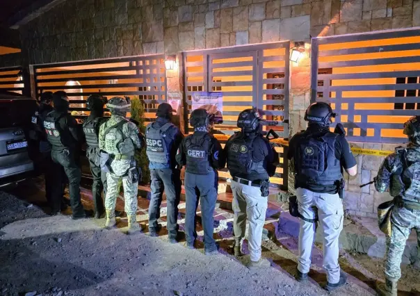 Operativo en García logra aseguramiento de armas y narcóticos