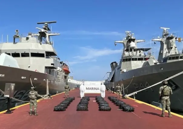 Semar asegura casi una tonelada de cocaína en Guerrero | VIDEO