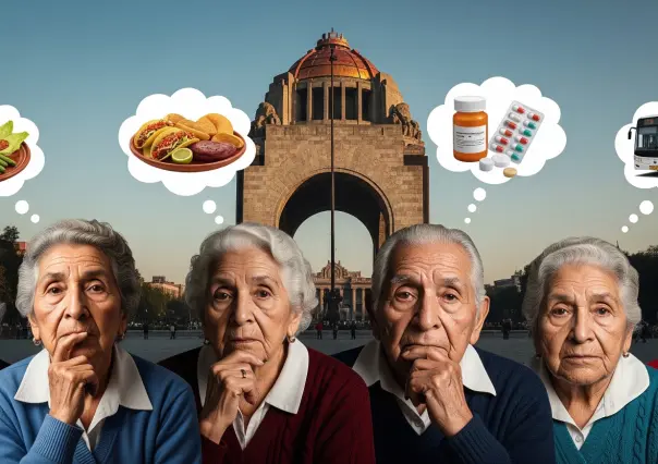 Pensionados en CDMX gastan más en comida que en salud, revela Banorte
