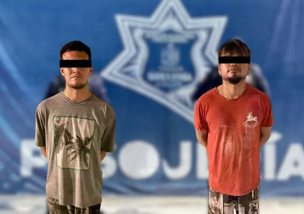 Detienen a dos hombres en Pesquería durante "Operativo Centinela" por allanamiento de morada