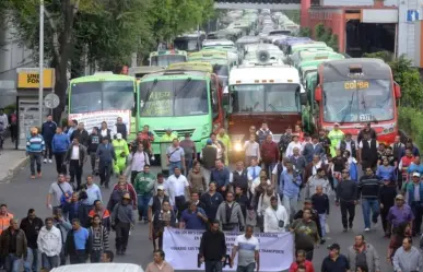 Habrá bloqueo de transportistas en Edomex y estas serán las vialidades afectadas el 1 de septiembre