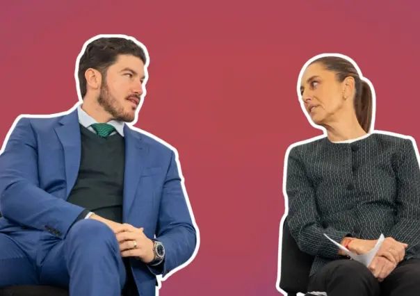 Samuel García llega al Palacio Nacional ante el primer Informe de Claudia Sheinbaum