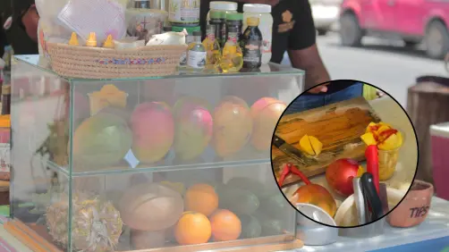 Mangos y cocos preparados en Todos Santos: una explosión de sabor frente a la Misión