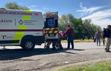 4 trabajadores de COMAPA quedan atrapados en alcantarilla sobre carretera Victoria-Padilla