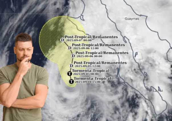 Tormenta Lorena cambia de planes; se degrada y no tocará tierra en BCS