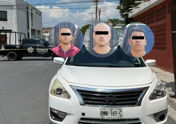Detienen a tres hombres con droga tras operativo en Monterrey