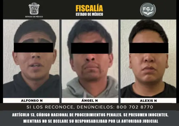 Capturan a ladrones implicados en atraco millonario de carga en Edomex