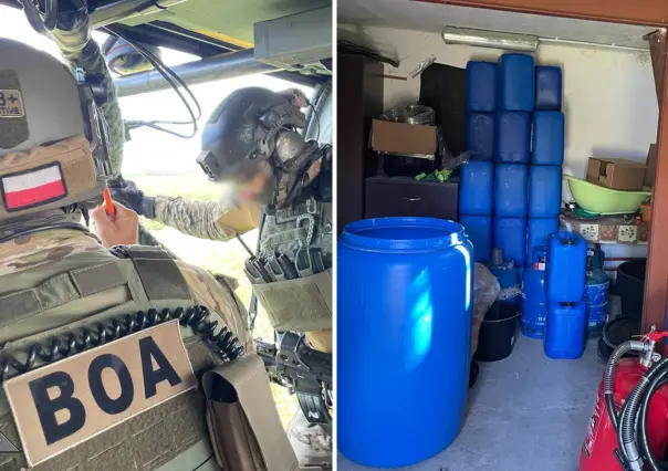 Policía de Polonia desmantela laboratorio de metanfetamina ligado al Cártel de Sinaloa