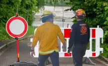 Siguen los cierres en retornos a desnivel de la Carretera Nacional tras lluvias Siguen los cierres en retornos a desnivel de la Carretera Nacional tras lluvias