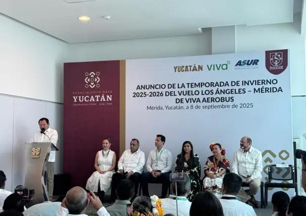 Viva Aerobús anuncia vuelo invernal y recibe al pasajero 10 millones en Mérida