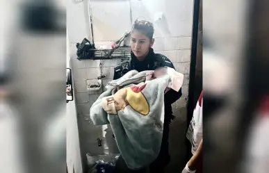 Policías de Guadalupe apoyan a joven madre durante inesperado parto