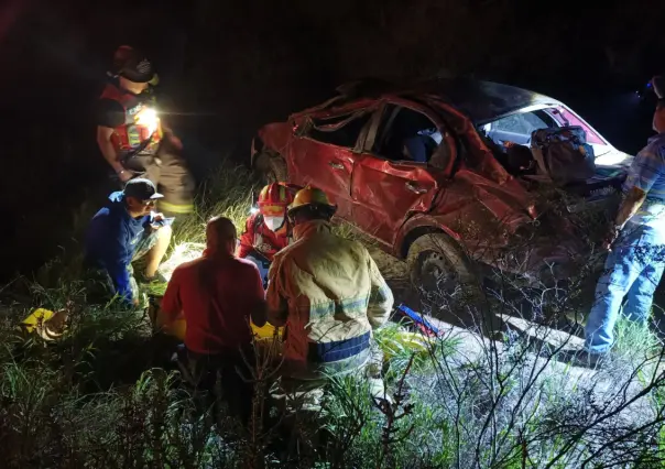 Accidente en Ramos Arizpe deja sin vida a dos personas, entre ellos un bebé