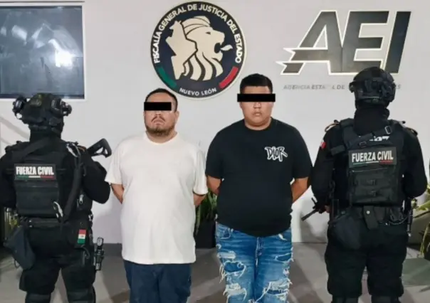 Fuerza Civil asegura droga y detiene a dos hombres tras operativo en García