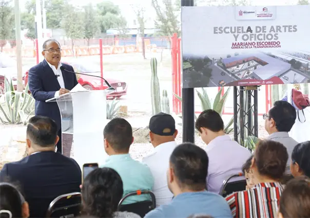 Andrés Mijes inaugura Escuela de Artes y Oficios en Escobedo