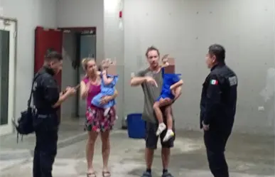 Turistas franceses recorren Tamaulipas en casa rodante