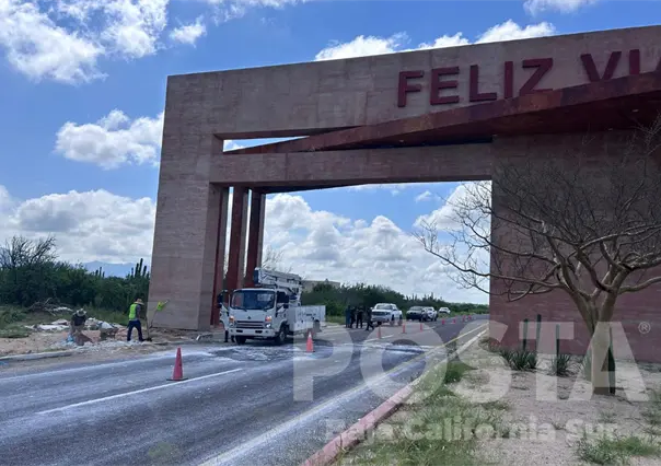 Así luce la Puerta de Entrada de La Paz tras su reparación