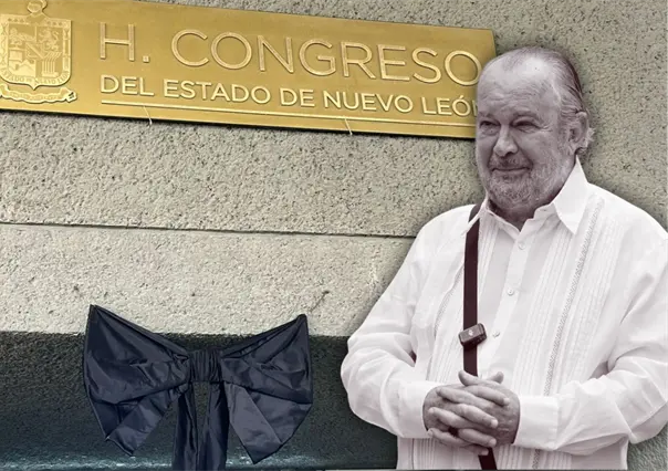 Congreso de Nuevo León rinde minuto de silencio en memoria de Mauricio Fernández