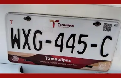 ¿Se vencen tus placas de Tamaulipas? Estos documentos ocupas para renovar