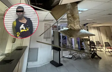 Hombre intenta robar banco en Saltillo al estilo Hollywood