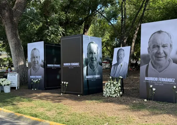 Flores, imágenes y cartas: así rinden homenaje a Mauricio Fernández en San Pedro de Pinta