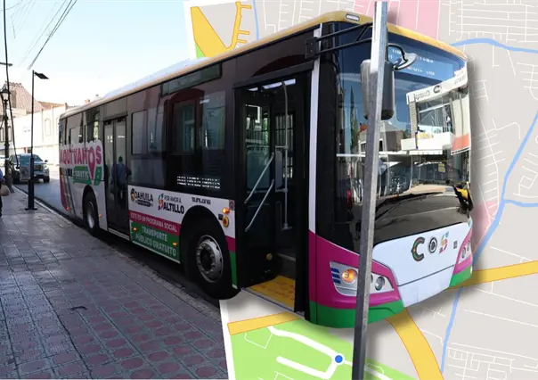 Aquí Vamos Gratis Saltillo; ¿por cuáles calles pasarán las rutas? 