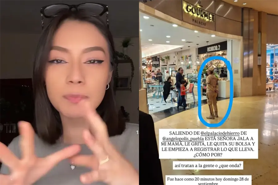 La influencer Mariana Palacios denuncia discriminación del Palacio de Hierro en Puebla | VIDEO