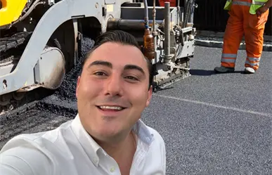 Manuel Guerra Cavazos impulsa pavimentación de 9 kilómetros en avenida Sor Juana en García