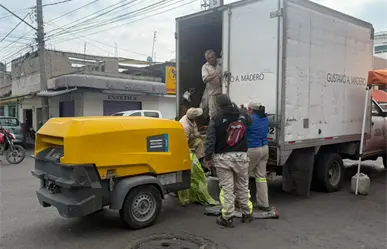 FOTOS | Delincuentes provocan fuga de agua en colonia de Gustavo A. Madero