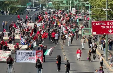 EN VIVO | Así avanza la marcha del 2 de octubre desde Tlatelolco