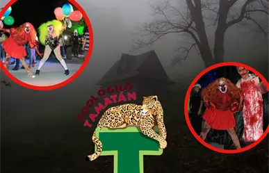 Esta es  la noche mas terrorífica de octubre en Zoológico Tamatán