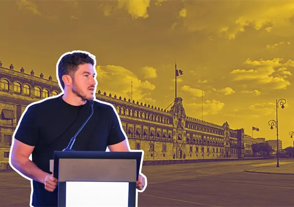 Samuel García recuerda sus 10 años en la política durante su visita al mensaje de cierre de Claudia Sheinbaum