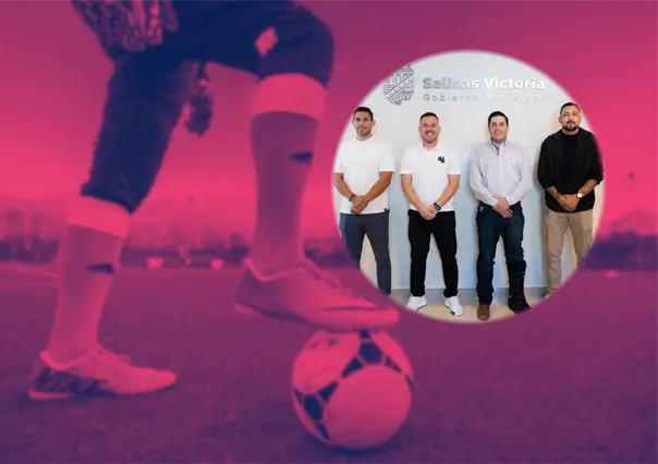 Tres figuras del fútbol llegan a Salinas Victoria para impulsar talento local