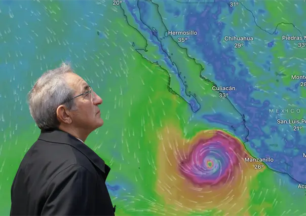 Huracán Priscila avanza paralelo a Baja California Sur y se espera sea categoría 2